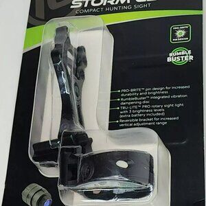 Truglo Storm G2 5 Pin .019 Bow Sight Compact Hunting Tg3015bw Unique PRO BRITE